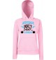 Lady Kapuzensweatshirt Awesome since 1957 the Year of the Legends, LightPink, L