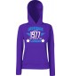 Lady Kapuzensweatshirt Awesome since 1977 the Year of the Legends, Purple, L