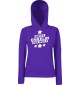 Lady Kapuzensweatshirt beste Enkelin der Welt, Purple, XS
