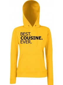 Lady Hooded , BEST COUSINE EVER, Sunflower, L