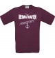 Männer-Shirt Heimathafen Frankfurt  kult, burgundy, Größe L