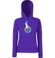 TOP Lady Kapuzensweatshirt WANNA COOK Purple, XS