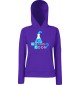 TOP Lady Kapuzensweatshirt WANNA COOK Purple, XS
