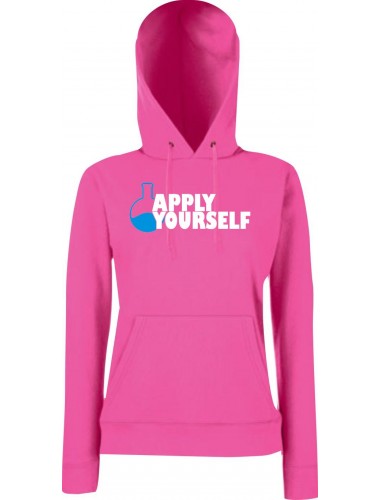 Lady Hooded Apply Yourself Reagenz Fuchsia, L