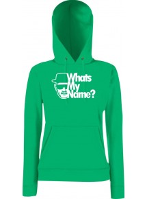 Lady Hooded Whats My Name White KellyGreen, L