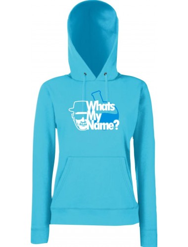 Lady Hooded Whats My Name White Reagenz AzureBlue, L