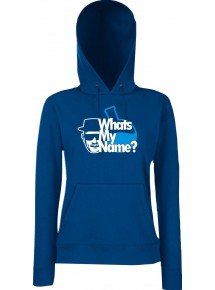 Lady Hooded Whats My Name White Reagenz blau, L