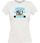 Lady T-Shirt Awesome since 1947 the Year of the Legends, weiss, L