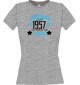 Lady T-Shirt Awesome since 1957 the Year of the Legends, sportsgrey, L