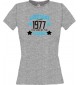 Lady T-Shirt Awesome since 1977 the Year of the Legends, sportsgrey, L