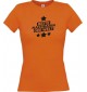 Lady T-Shirt beste Nachbarin der Welt orange, L