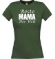 Lady T-Shirt, Beste Mama der Welt,