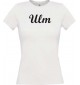 Lady T-Shirt Deine Stadt Ulm City Shirts Sport, kult, XS-XL