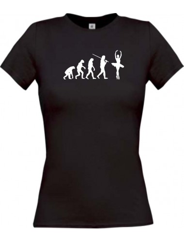 Lady T-Shirt  Evolution Ballerina, Ballett, Balletttänzer/in