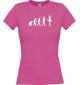 Lady T-Shirt  Evolution Ballerina, Ballett, Balletttänzer/in, pink, L