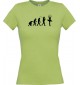 Lady T-Shirt  Evolution Ballerina, Ballett, Balletttänzer/in, pistas, L