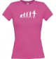 Lady T-Shirt  Evolution Ballerina, Ballett, Balletttänzer/in, Club, pink, L