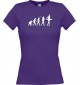 Lady T-Shirt  Evolution Ballerina, Ballett, Balletttänzer/in, Club, lila, L