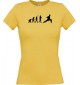 Lady T-Shirt  Evolution Karate, Judo, Selbstverteidigung, Hobby, gelb, L