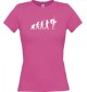 Lady T-Shirt  Evolution Sexy Girl Tabledance Lady Nachtclub, Tanzen, pink, L