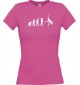 Lady T-Shirt  Evolution Sexy Girl Tabledance Lady Nachtclub, Dress, pink, L