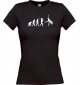 Lady T-Shirt  Evolution Sexy Girl Tabledance Lady Nachtclub, Dress, schwarz, L