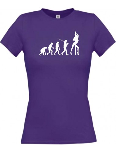 Lady T-Shirt  Evolution Sexy Girl Tabledance