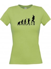 Lady T-Shirt  Evolution Sexy Girl Tabledance, pistas, L