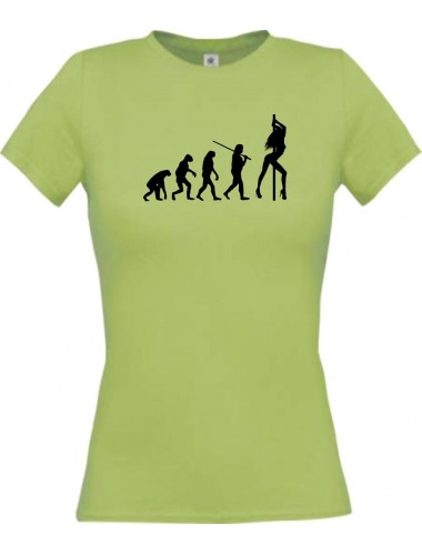 Lady T-Shirt  Evolution Sexy Girl Tabledance, pistas, L