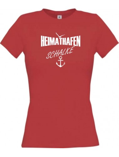 Lady T-Shirt Heimathafen Schalke, kult