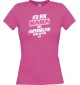 Lady T-Shirt Ich bin Mama weil Superheldin keine Option ist, pink, L