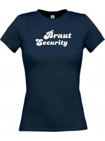 Lady T-Shirt JGA Braut Security