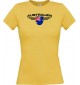 Lady T-Shirt Australien, Wappen, Land, Länder, gelb, L