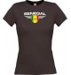 Lady T-Shirt Senegal, Wappen, Land, Länder