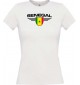 Lady T-Shirt Senegal, Wappen, Land, Länder, weiss, L