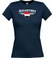 Lady T-Shirt Ägypten, Wappen mit Wunschnamen und Wunschnummer Land, Länder, navy, L