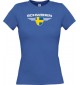 Lady T-Shirt Schweden, Wappen mit Wunschnamen und Wunschnummer Land, Länder, royal, L