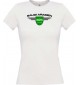 Lady T-Shirt Saudi Arabien, Wappen mit Wunschnamen und Wunschnummer Land, Länder, weiss, L