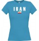 Lady T-Shirt Fußball Ländershirt Iran