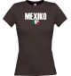 Lady T-Shirt Fußball Ländershirt Mexico