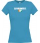 Lady T-Shirt Fußball Ländershirt Elfenbeinküste