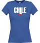 Lady T-Shirt Fußball Ländershirt Chile