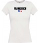 Lady T-Shirt Fußball Ländershirt Frankreich
