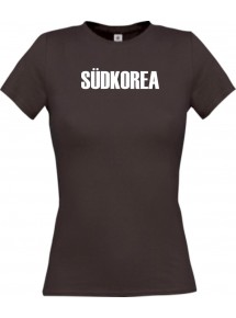 Lady T-Shirt Fußball Ländershirt Südkorea