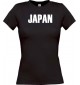 Lady T-Shirt Fußball Ländershirt Japan