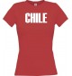Lady T-Shirt Fußball Ländershirt Chile