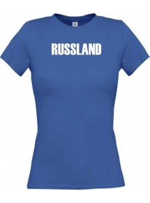 Lady T-Shirt Fußball Ländershirt Russland