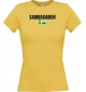 Lady T-Shirt Fußball Ländershirt Saudiarabien, gelb, L