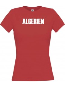 Lady T-Shirt Fußball Ländershirt Algerien