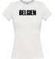 Lady T-Shirt Fußball Ländershirt Belgien